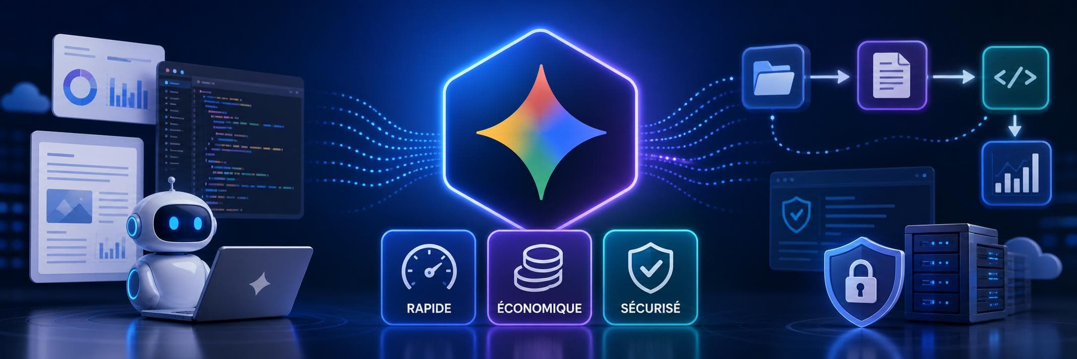 Gemini 3.6 Flash : Google réduit le coût des agents IA pro