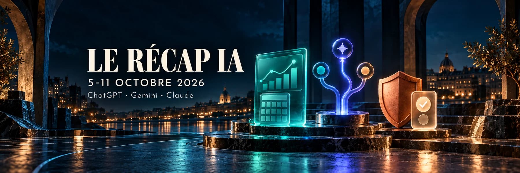 Actu IA du 5 au 11 octobre 2026 : ChatGPT, Gemini et Claude