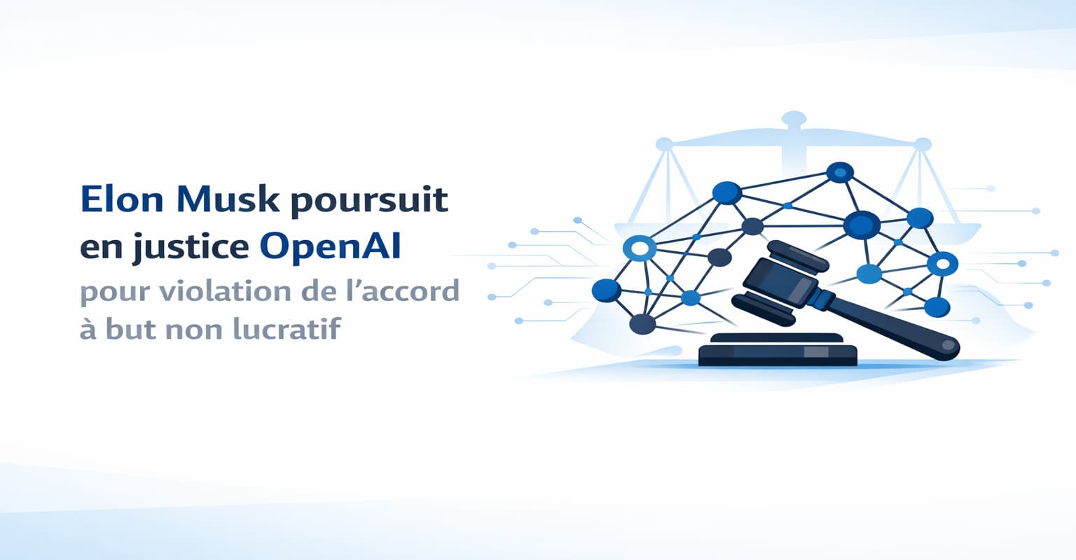 Elon Musk poursuit en justice OpenAI pour violation de l'accord à but non lucratif