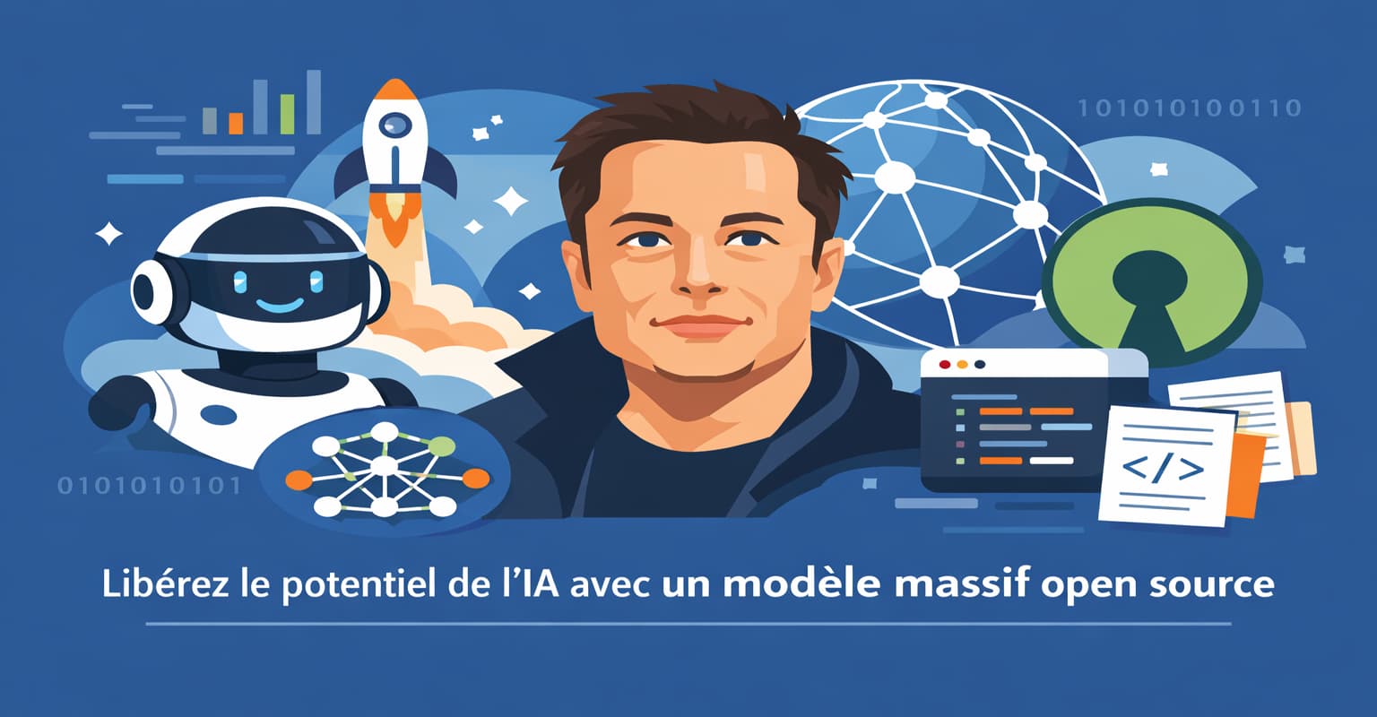 Elon Musk's xAI: Démocratiser l'Intelligence Artificielle avec Grok