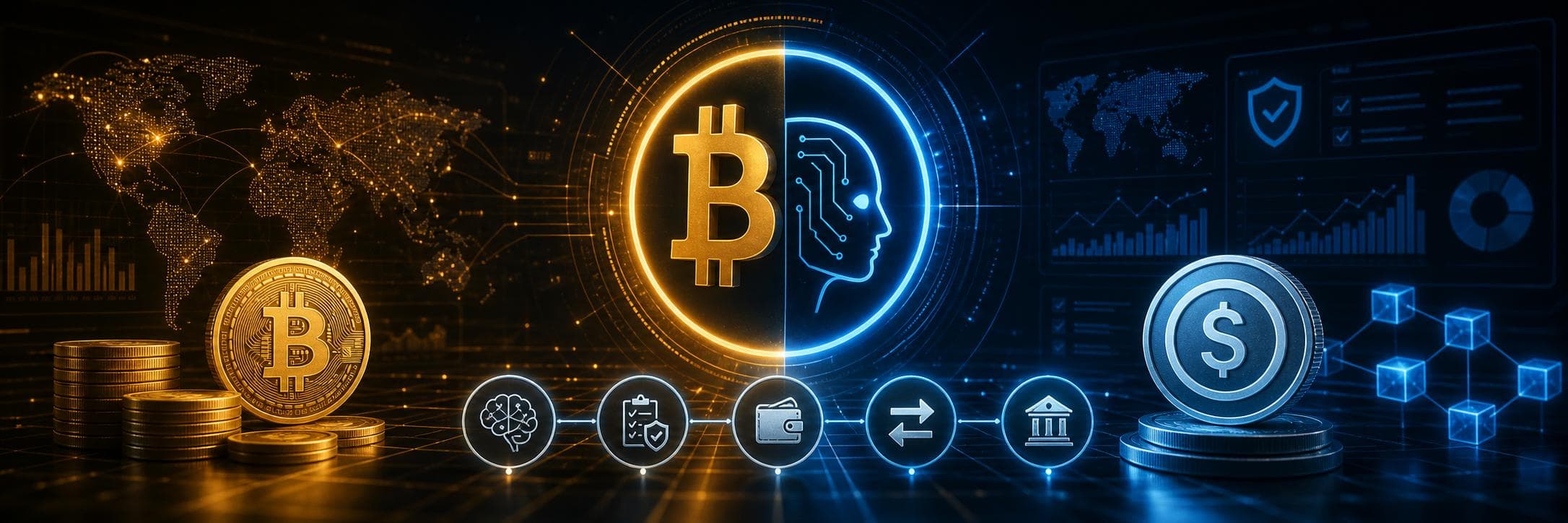 Agents IA et Bitcoin - vers une finance autonome hybride