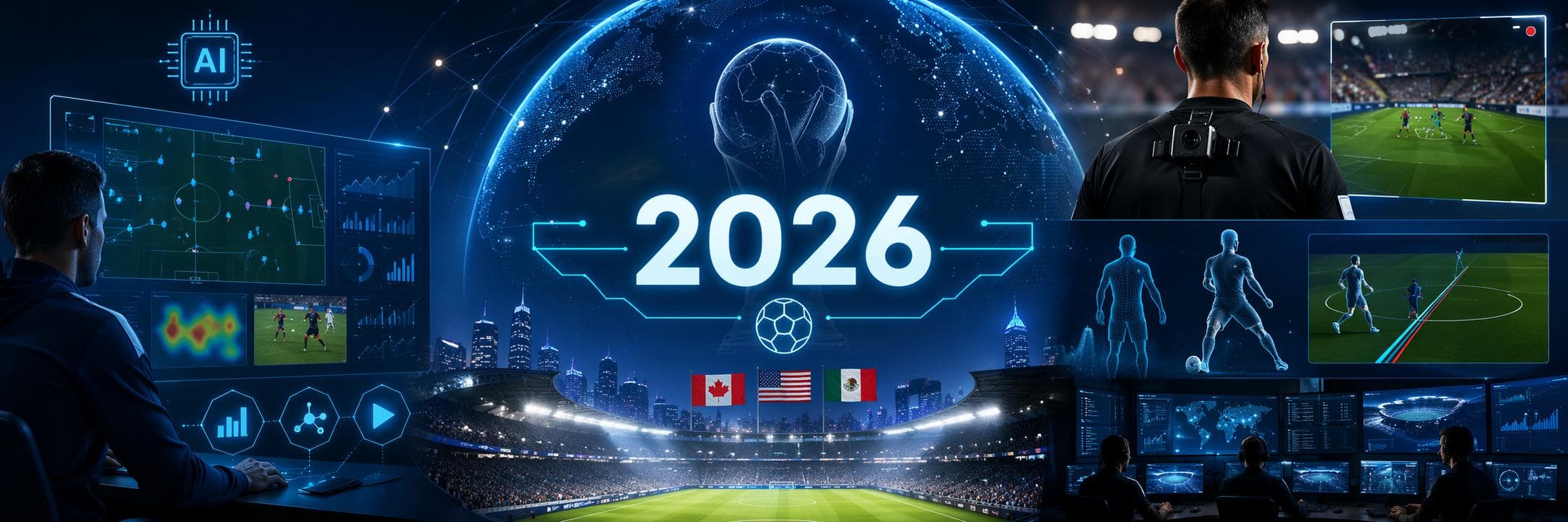 Coupe du monde 2026 : comment l’IA va transformer l’organisation du football mondial