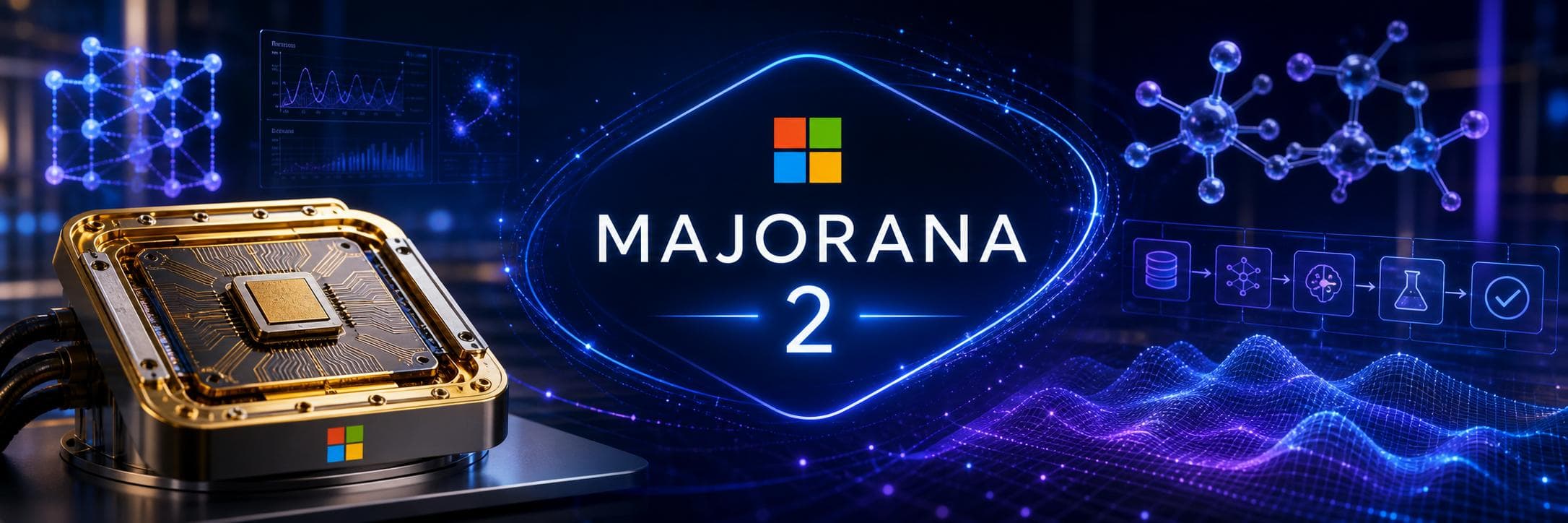 IA agentique : Microsoft accélère avec la puce Majorana 2