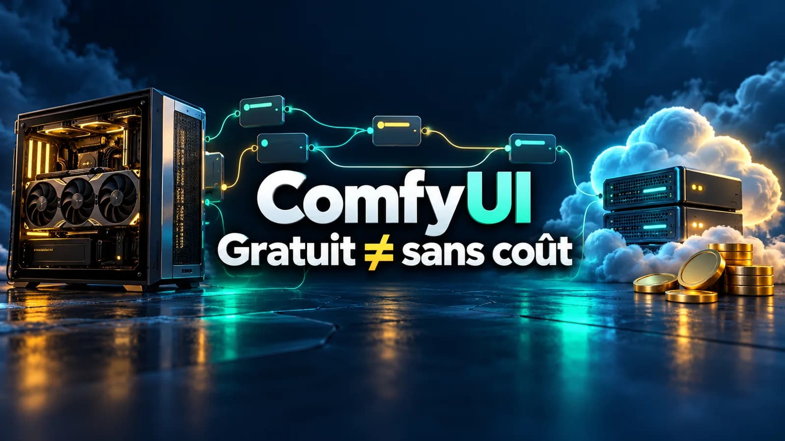 ComfyUI gratuit et illimité ? Coûts et limites réelles