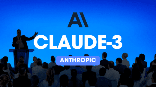 Image de Conference de l'annonce Anthropic IA CLAUDE-3
